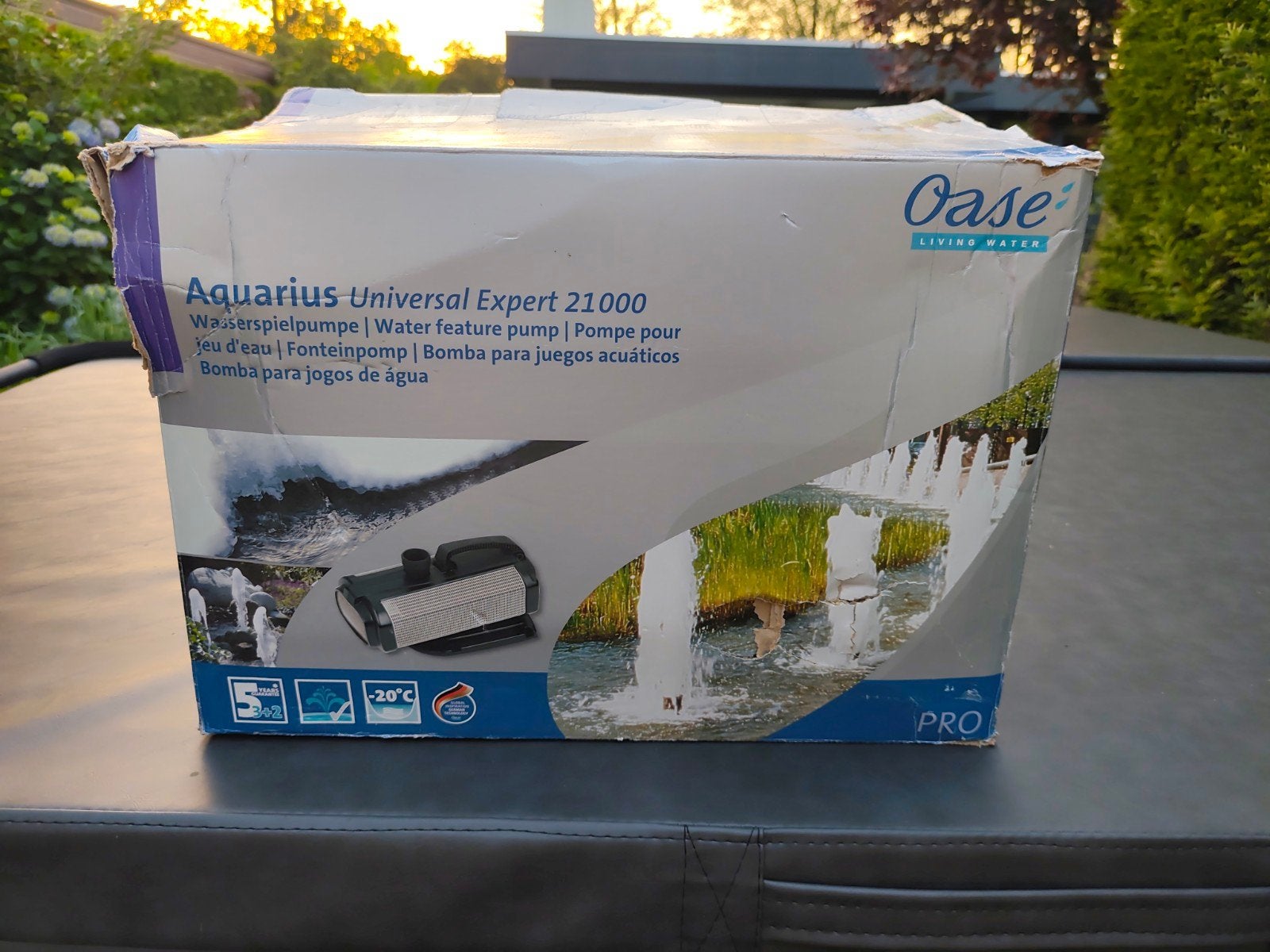 Nieuwe Oase Aquarius Universal Expert 21000 Water Pomp, Ophalen, Nieuw