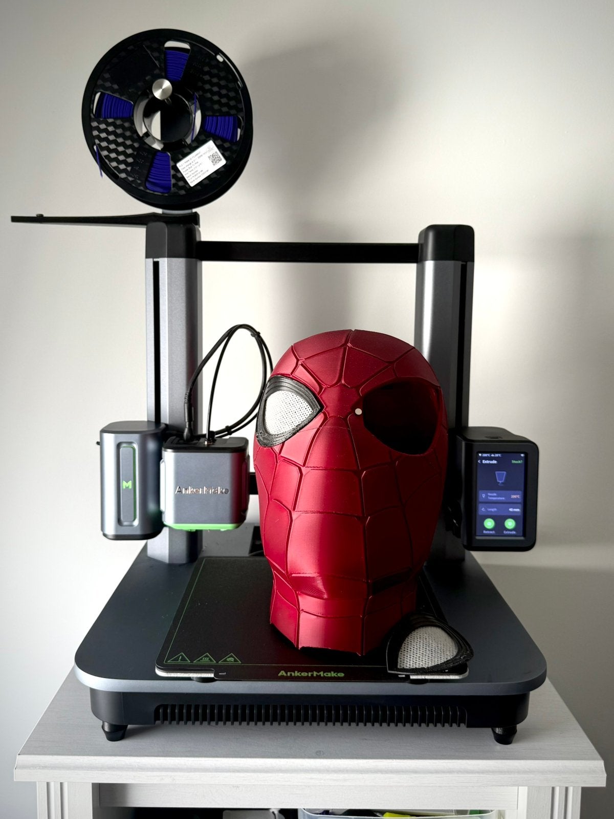 AnkerMake M5 beginner-friendly 3D Printer with camera, Ophalen, Ingebouwde Wi-Fi, Gebruikt, Filament