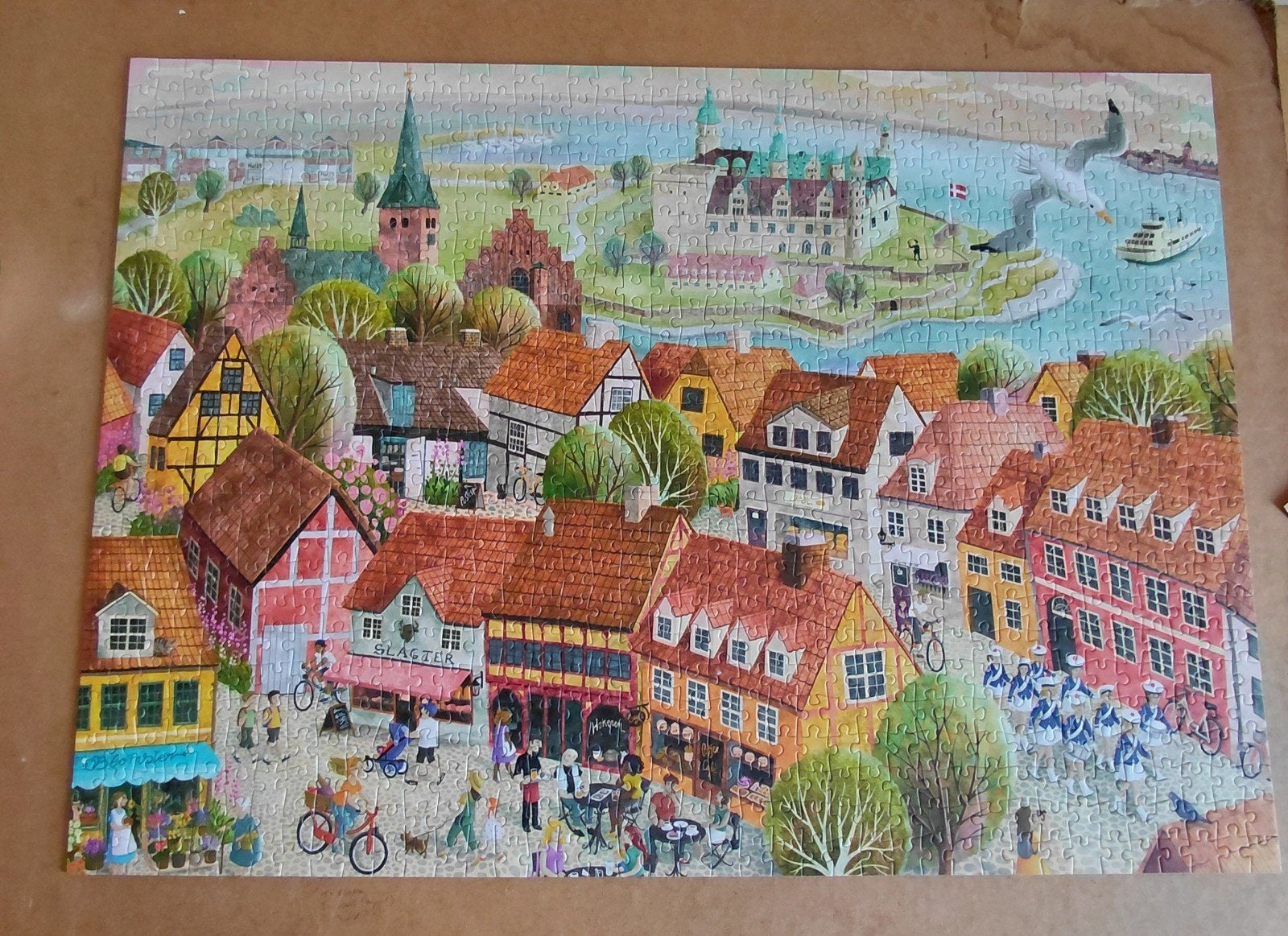 puzzel 1000 st Home of Hamlet, Ophalen