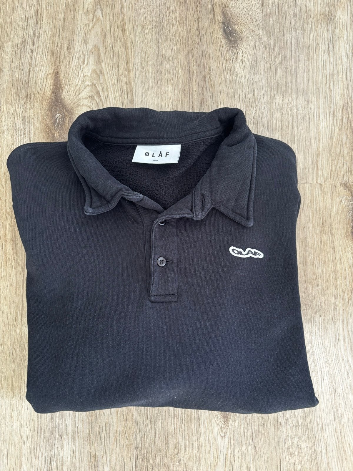 Olaf Polo Sweater Zwart Maat S, Ophalen of Verzenden, Gedragen, Maat 46 (S) of kleiner, Zwart