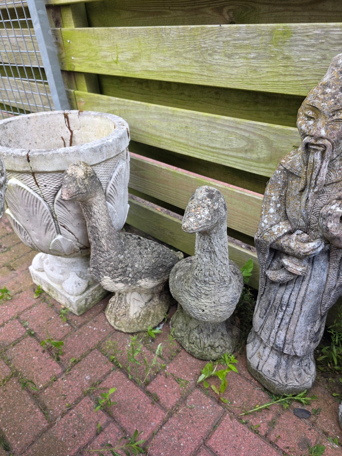Diverse Tuinbeelden en Ornamenten te Koop, Tuin en Terras, Ophalen, Gebruikt, Beton, Overige typen