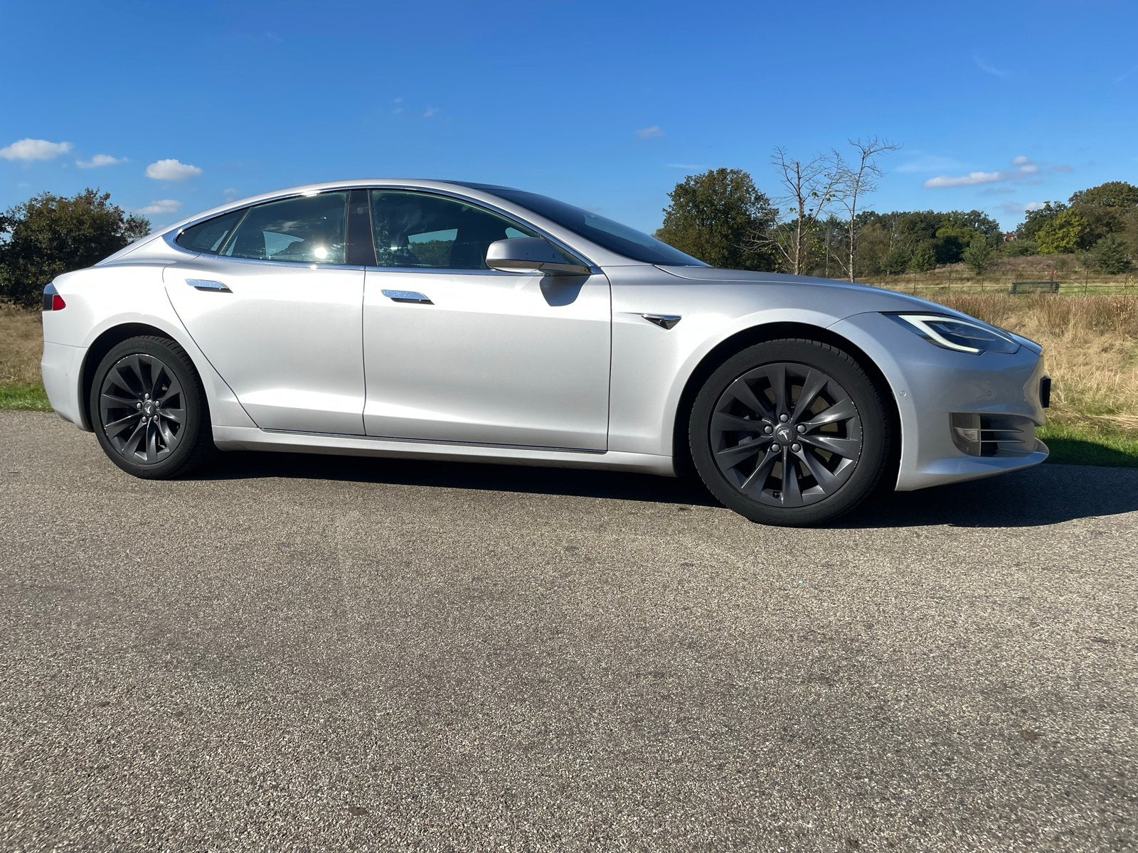 Tesla Model S 75D – Pano - MCU2 – CCS – Enhanced Autopilot, Auto's, Zwart, Elektrisch, Vierwielaandrijving, Particulier