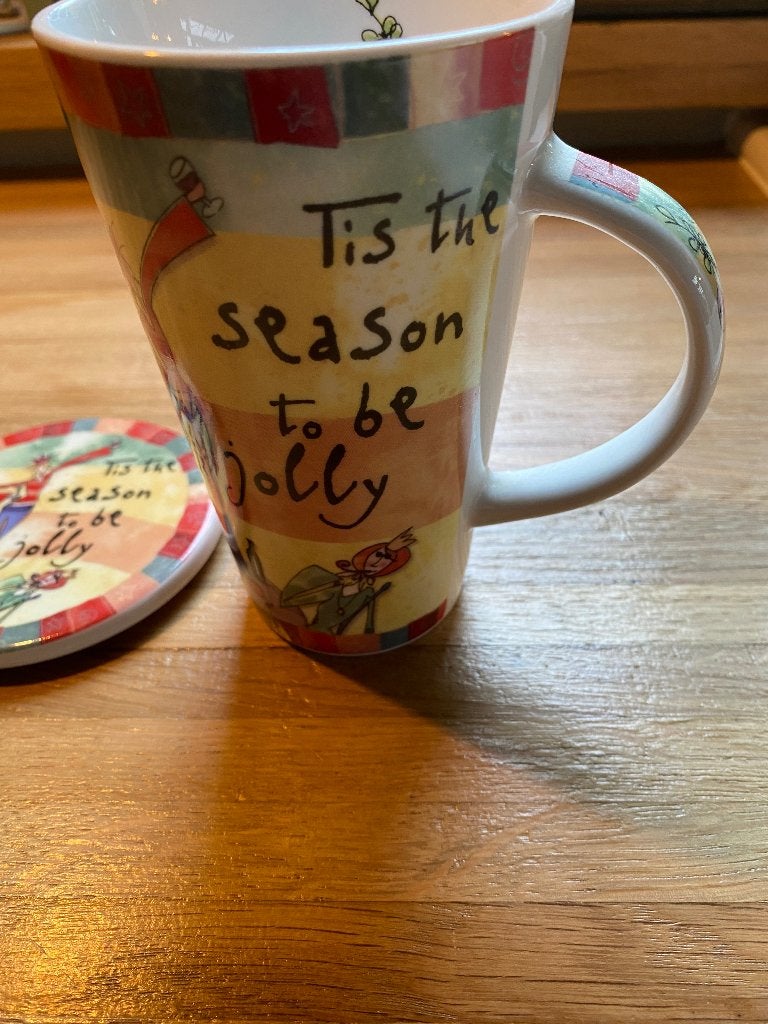 nieuwe Kerstbeker met dekseltje Johnson Brothers, Overige merken, Nieuw, Ophalen of Verzenden, Overige stijlen