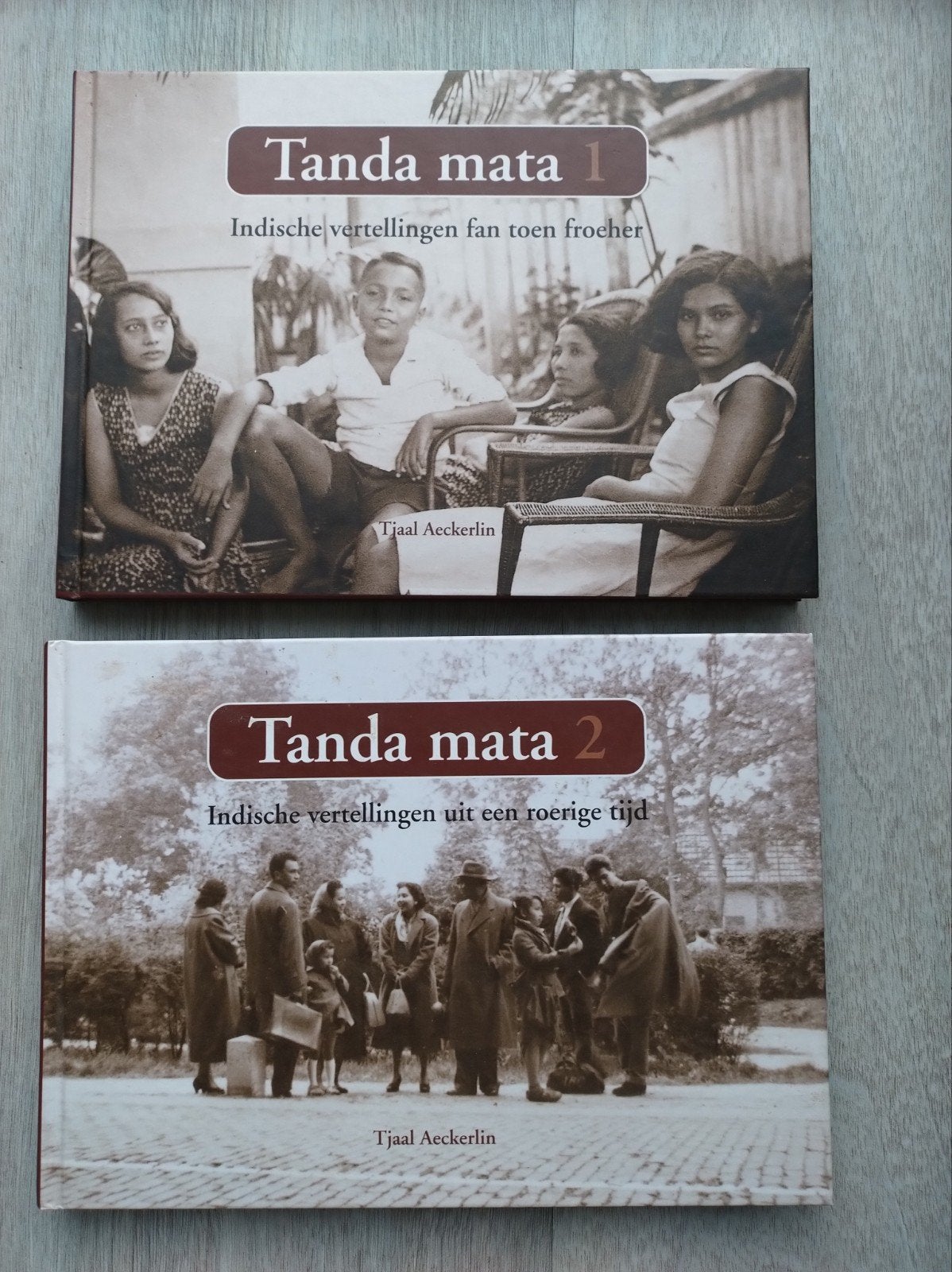 Tanda Mata deel 1+2 Indische vertellingen fan toen froeher, Ophalen of Verzenden, Zo goed als nieuw, Tjaal Aeckerlin