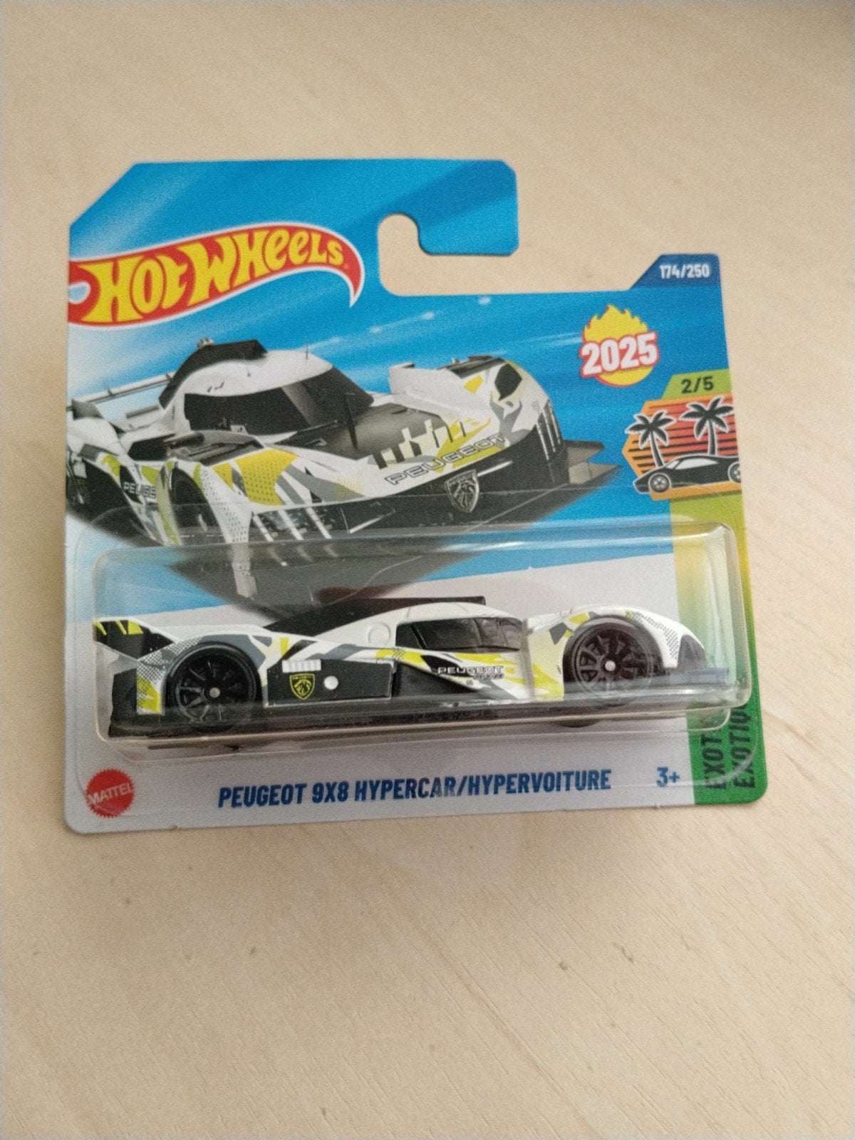 Hotwheels Peugeot 9X8 hypercar hot wheels, Ophalen of Verzenden, Nieuw, Auto