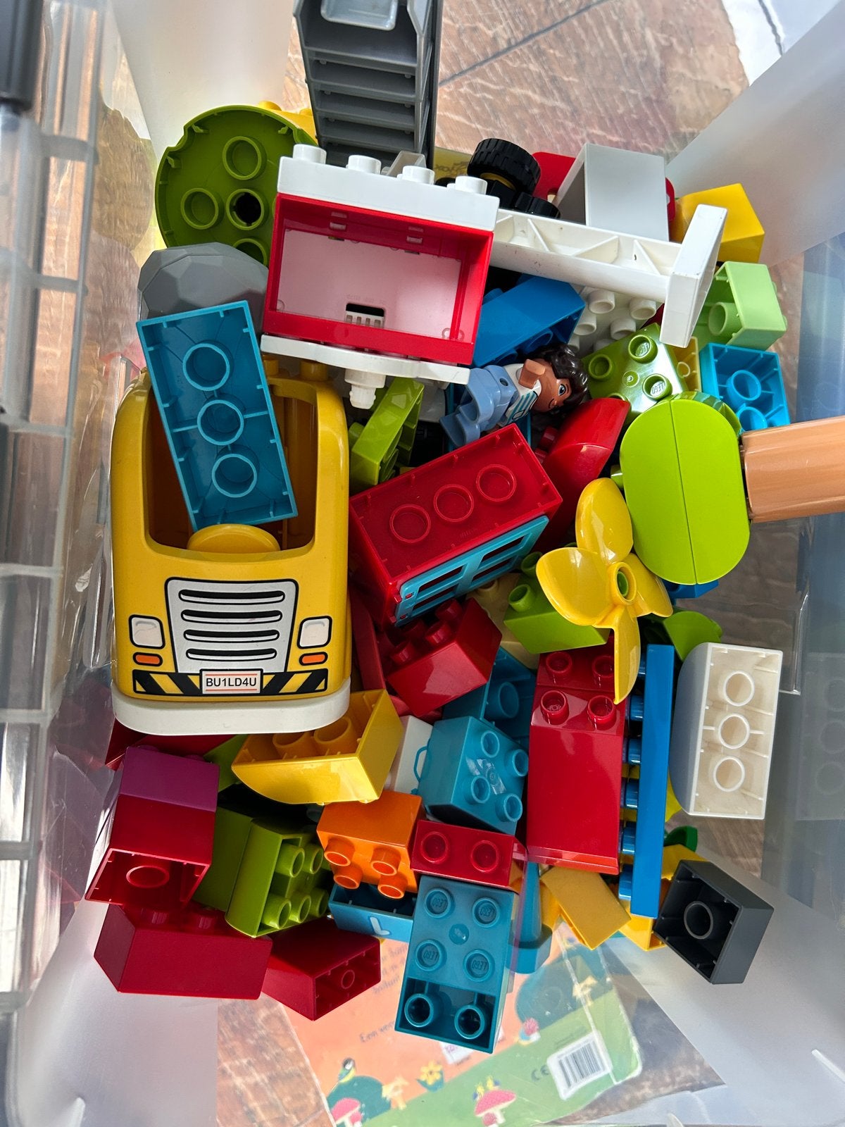 Grote partij LEGO Duplo met 3 sets en starterspakket, Kinderen en Baby's, Gebruikt, Ophalen of Verzenden, Duplo, Meerdere sets