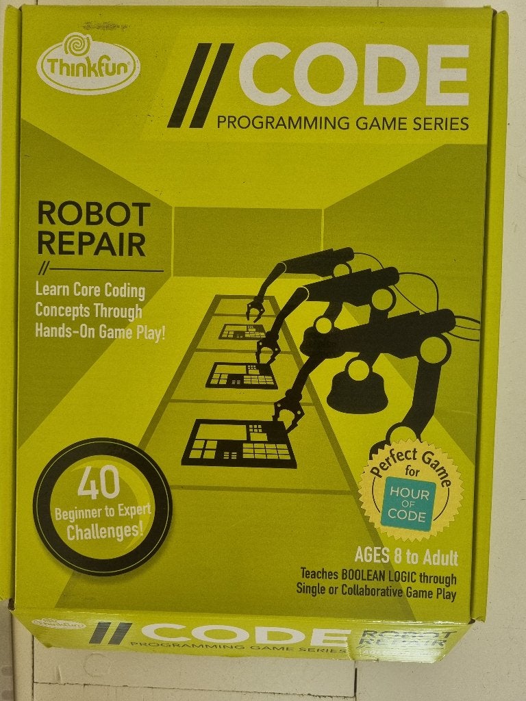 Thinkfun Code programming game series Robot repair, Ophalen of Verzenden, Minder dan 500 stukjes