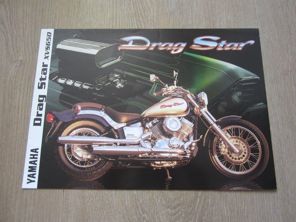 Yamaha Drag Star XVS 650 brochure folder 1997, Ophalen of Verzenden, Yamaha