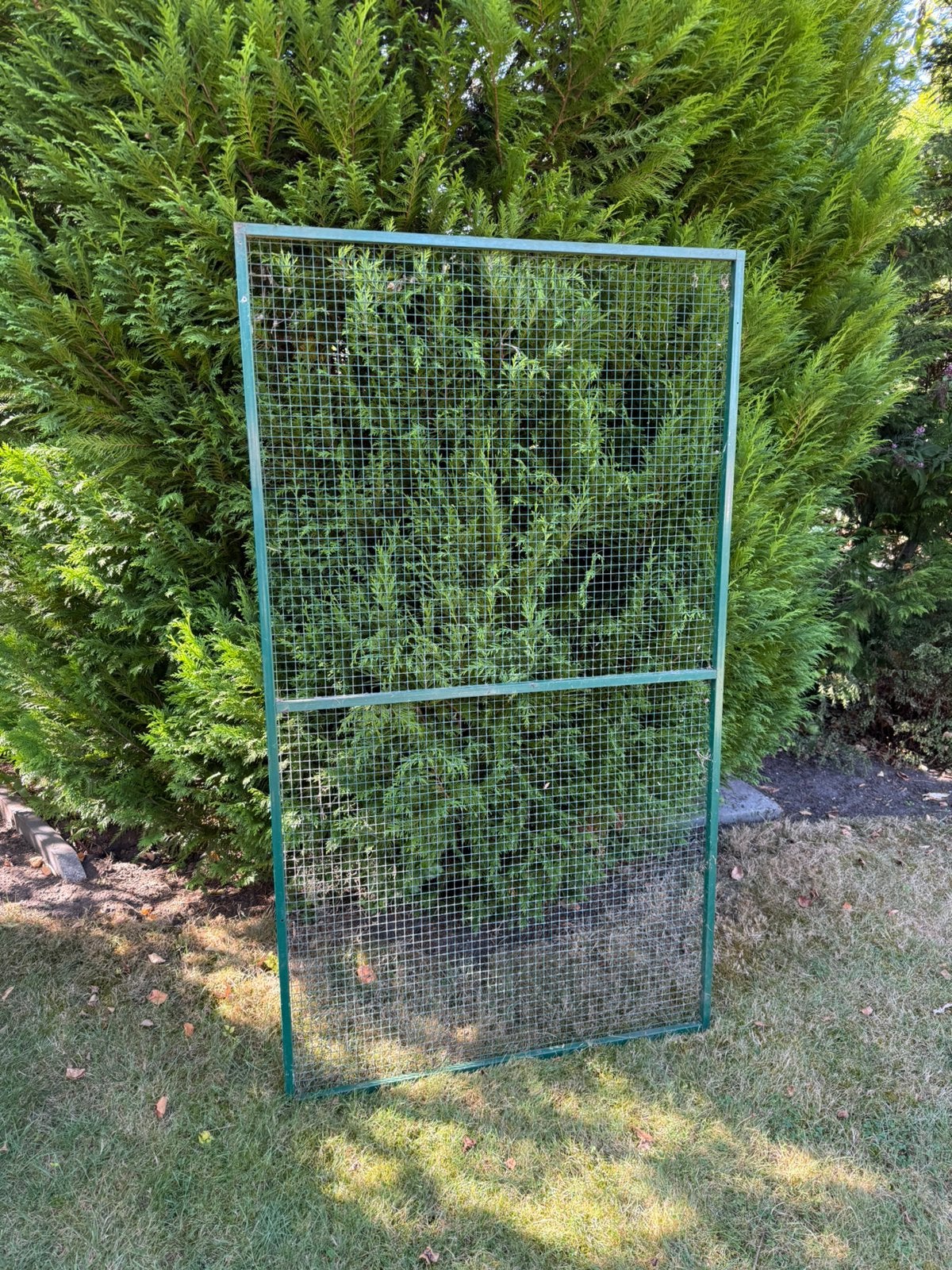 Volièrepanelen 2 stuks 102x180., Ophalen, Zo goed als nieuw, Aluminium, Volière