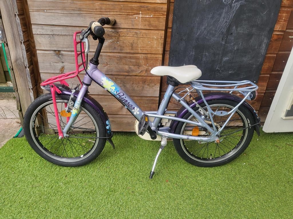 Meisjesfiets 18 inch, Fietsen en Brommers, Fietsen | Meisjes, Ophalen, Gebruikt, 18 inch