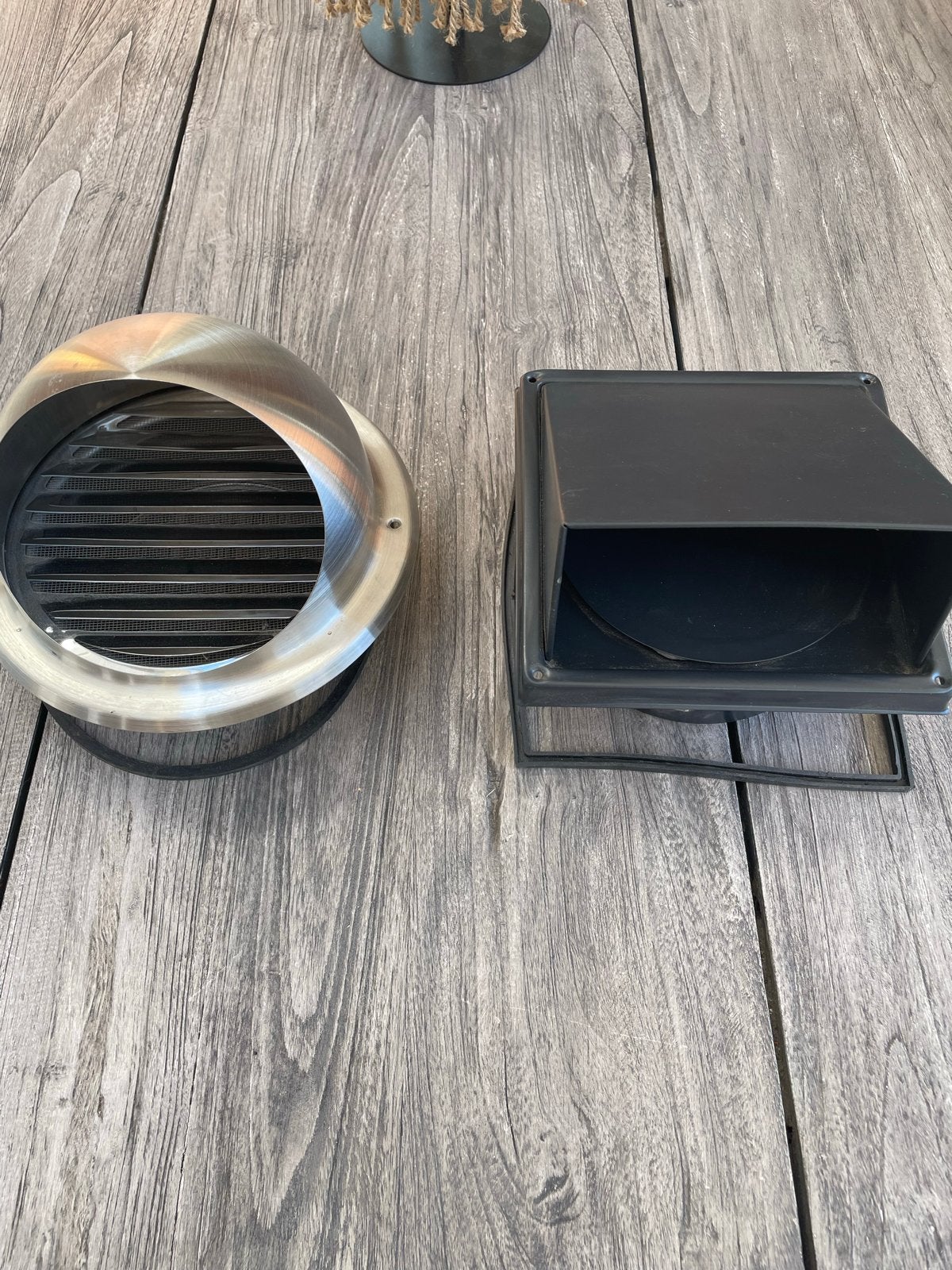 RVS Afzuigkap/Ventilatierooster voor Buitenmuur, Ophalen, Zo goed als nieuw, Afzuiger