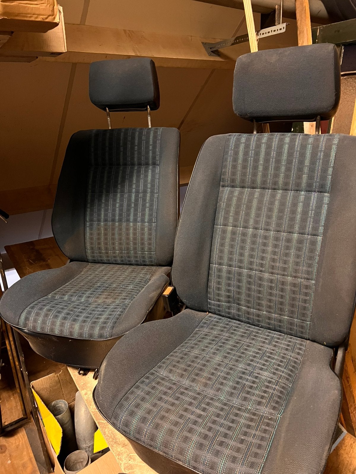 Golf mk2 voorstoelen, Auto-onderdelen, Interieur en Bekleding, Ophalen, Gebruikt, Volkswagen