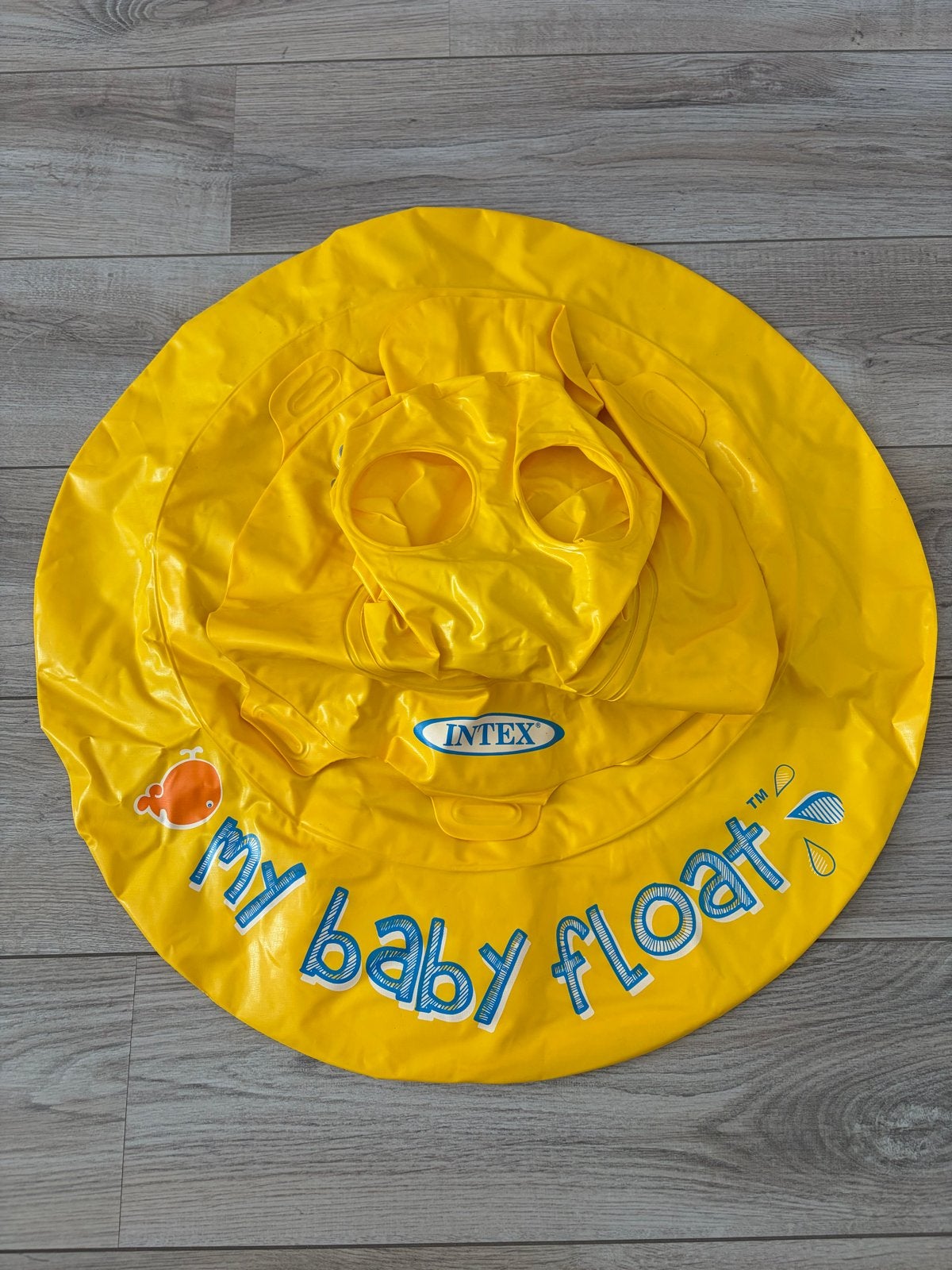 Intex My Baby Float zwemband - Geel, Ophalen of Verzenden, Zo goed als nieuw