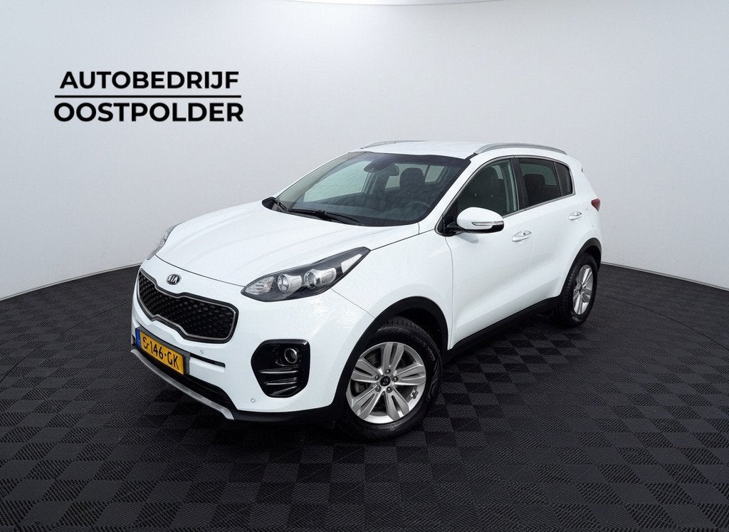 Kia Sportage 1.6 T-GDI DynamicLine 177 PK, Auto's, Kia, Voorwielaandrijving, Stof, Gebruikt, 4 cilinders