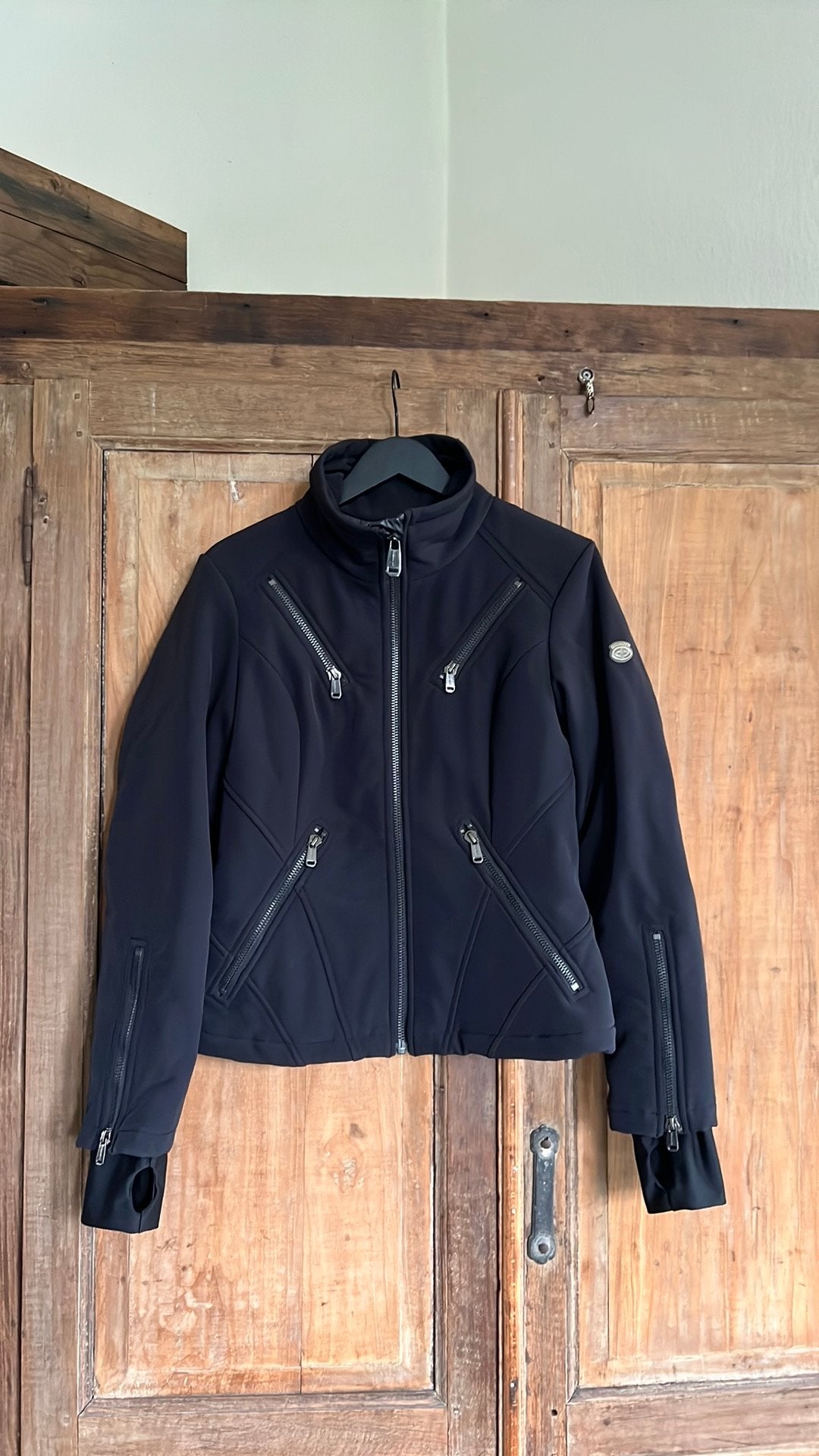 Goldbergh skijas ski jas jacket zwart 40 M, Ophalen of Verzenden, Zo goed als nieuw, Maat 38/40 (M), Jack