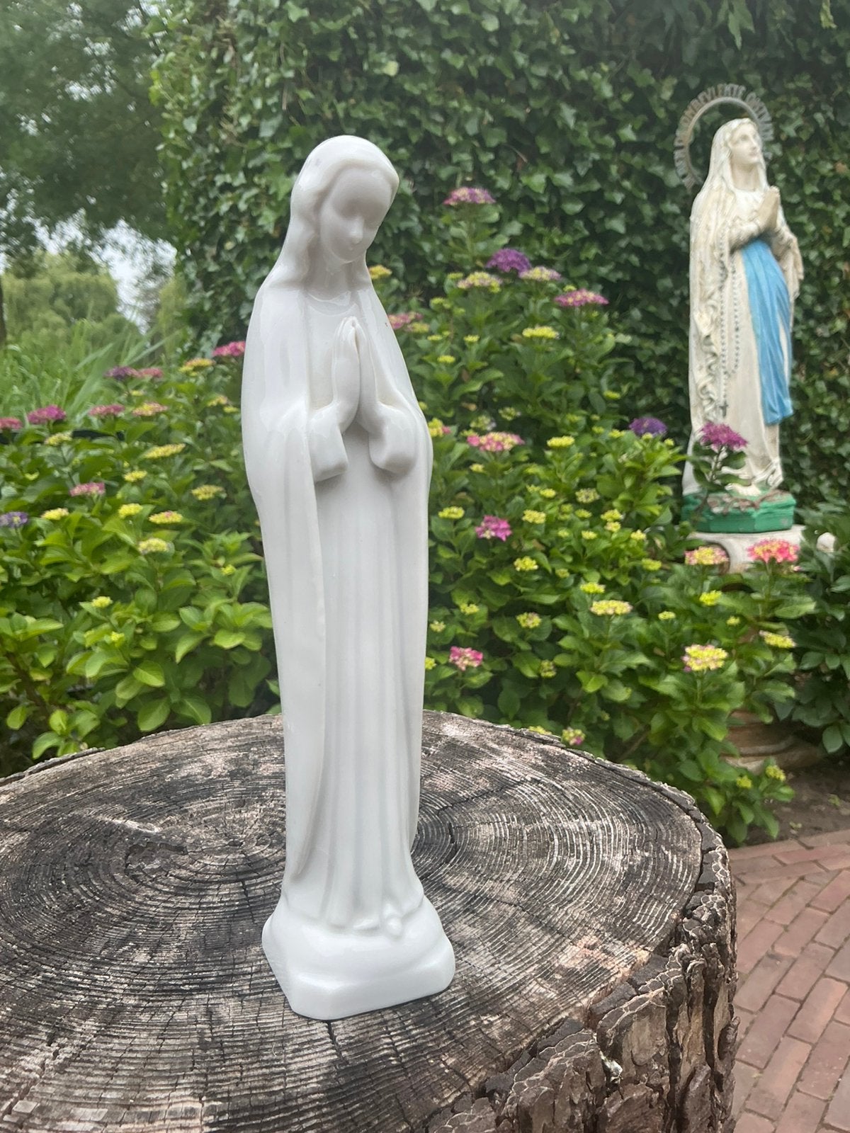 Prachtig porseleinen Mariabeeld ❤️ biddende Maria, Ophalen of Verzenden