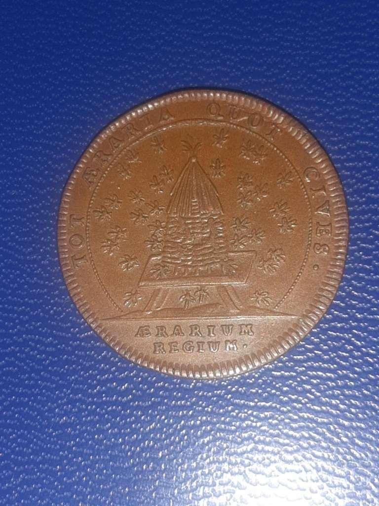 1701 Frankrijk jeton Louis XIV bijenkorf Feu 1967, Postzegels en Munten, Verzenden, Frankrijk, Losse munt