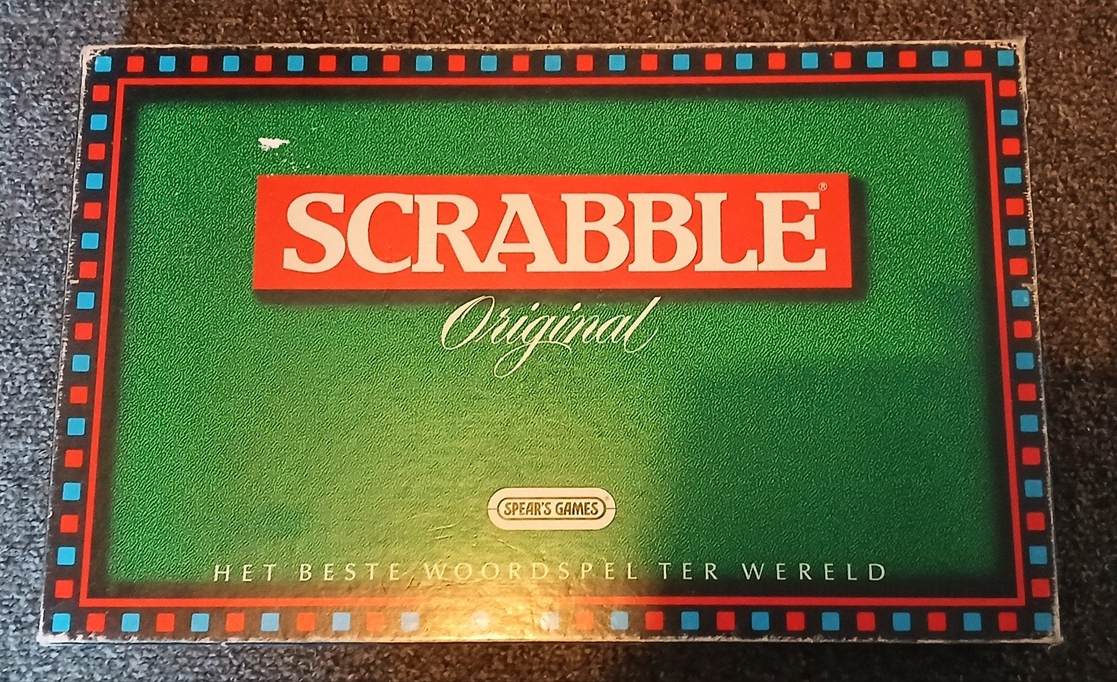 Scrabble Original, Hobby en Vrije tijd, Gezelschapsspellen | Bordspellen, Drie of vier spelers, Ophalen of Verzenden, Gebruikt