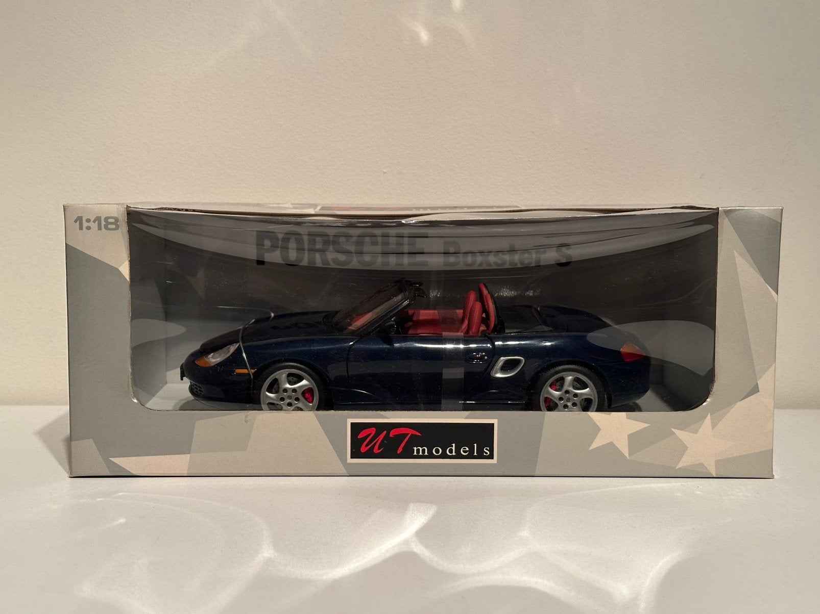 Porsche Boxster 986 (1996) | UT Models | schaal 1:18 | Nieuw, Hobby en Vrije tijd, Ophalen of Verzenden, Nieuw, Auto, UT Models