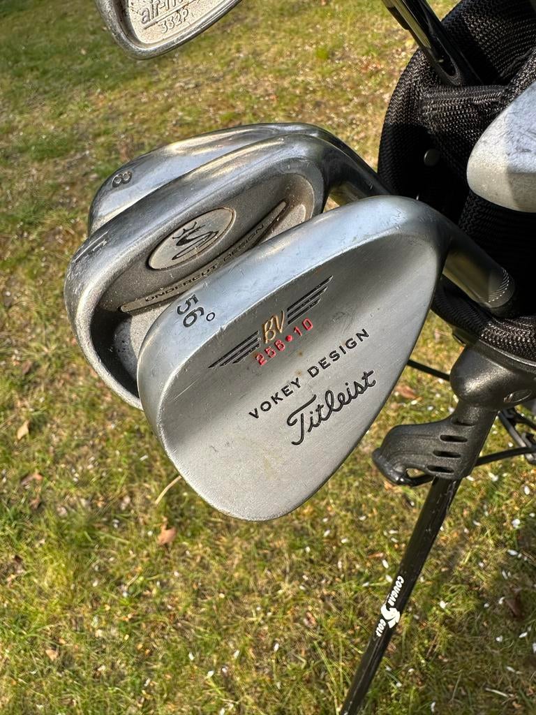 Cougar Golf Golftas met Golfkar en Golfbal, Ophalen of Verzenden, Gebruikt, Tas, Overige merken