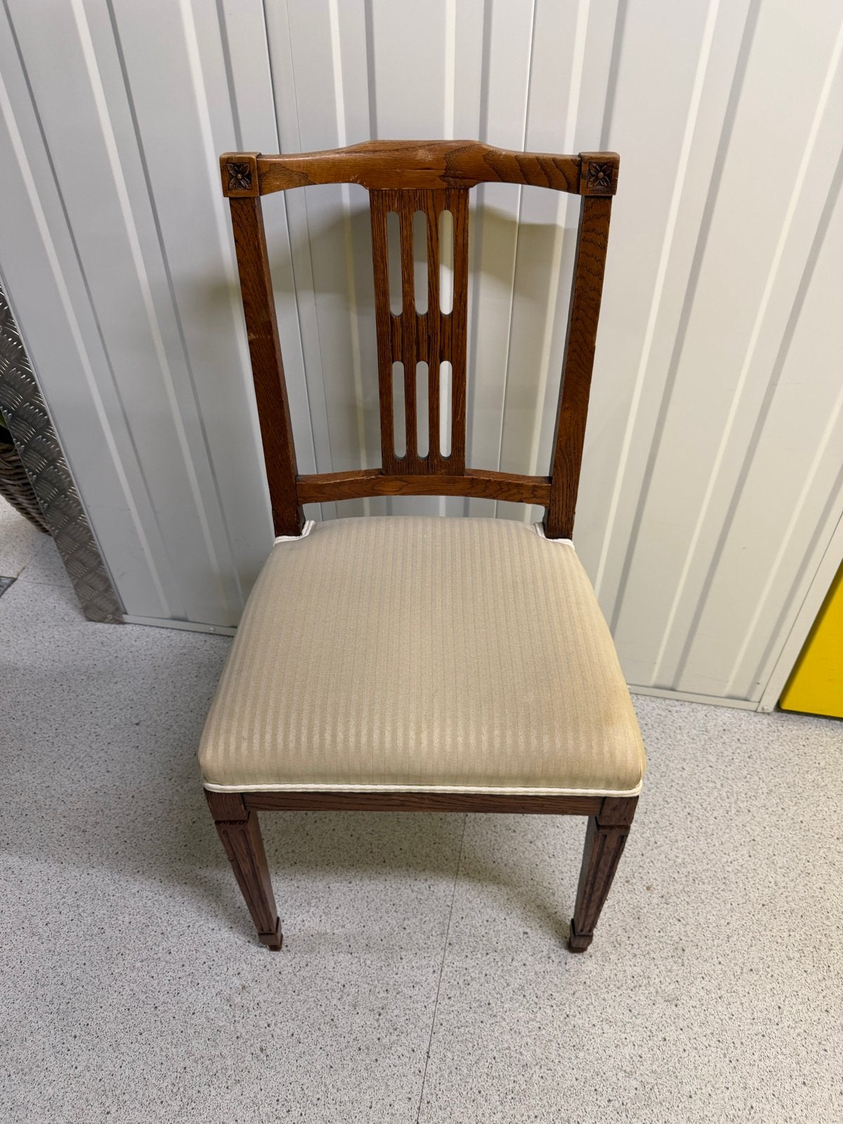 Set van 6 antieke eetkamerstoelen, Louis Seize-stijl, Antiek en Kunst, Ophalen