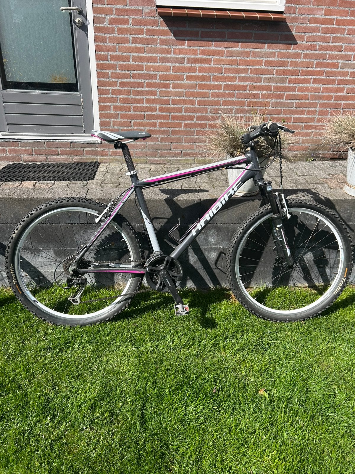 26 inch mountainbike /crossfiets, 26 inch, Zo goed als nieuw, Meer dan 20 versnellingen, Ophalen