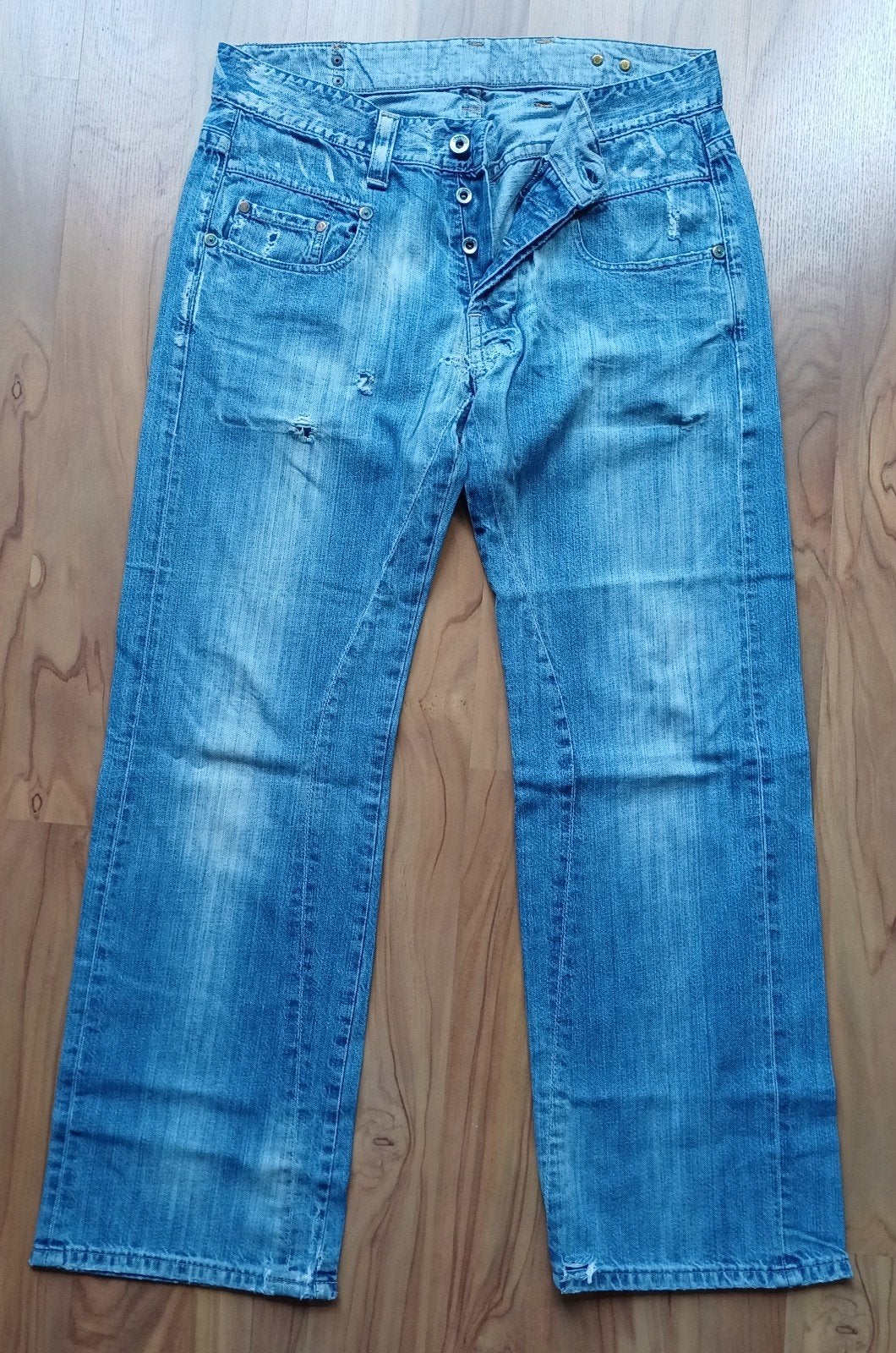 Vintage G-Star RAW jeans - Maat W33 L32, Ophalen, Blauw, W33 - W34 (confectie 48/50), Gedragen