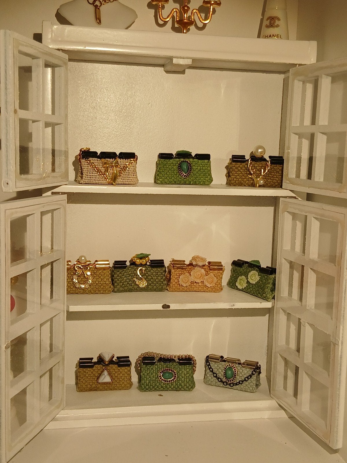 Miniatuur tasjes 2,5 CM voor poppenhuis, Barbie of cadeau, Ophalen of Verzenden