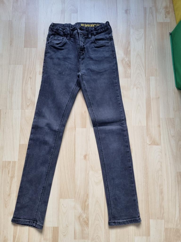 My Super Skinny Fit spijkerbroek van Hema - maat 152, Broek, Gebruikt, Ophalen of Verzenden, Hema