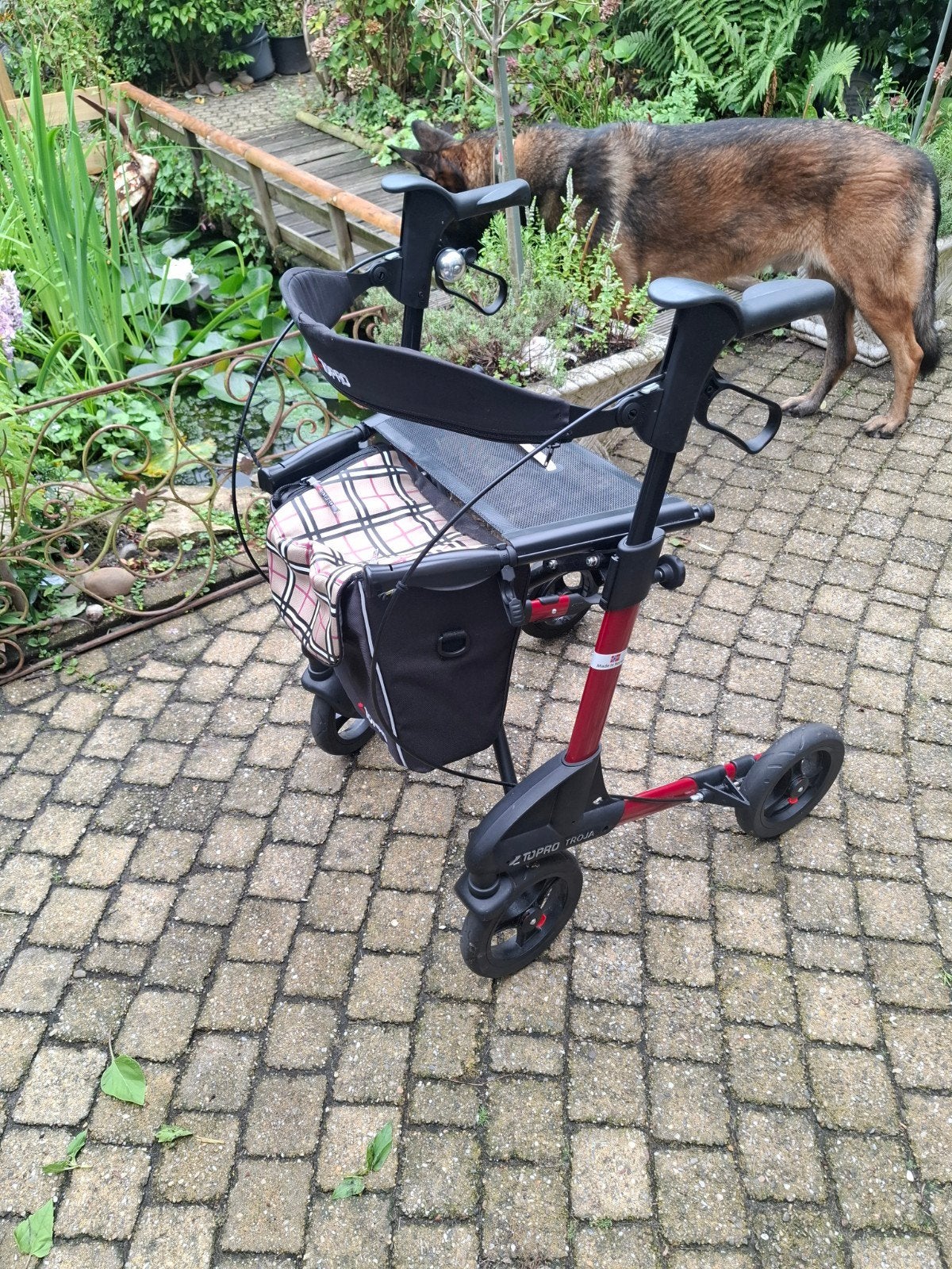 Lichtgewicht Rollator TopraTroja zgan weinig gebruikt, Diversen, Ophalen