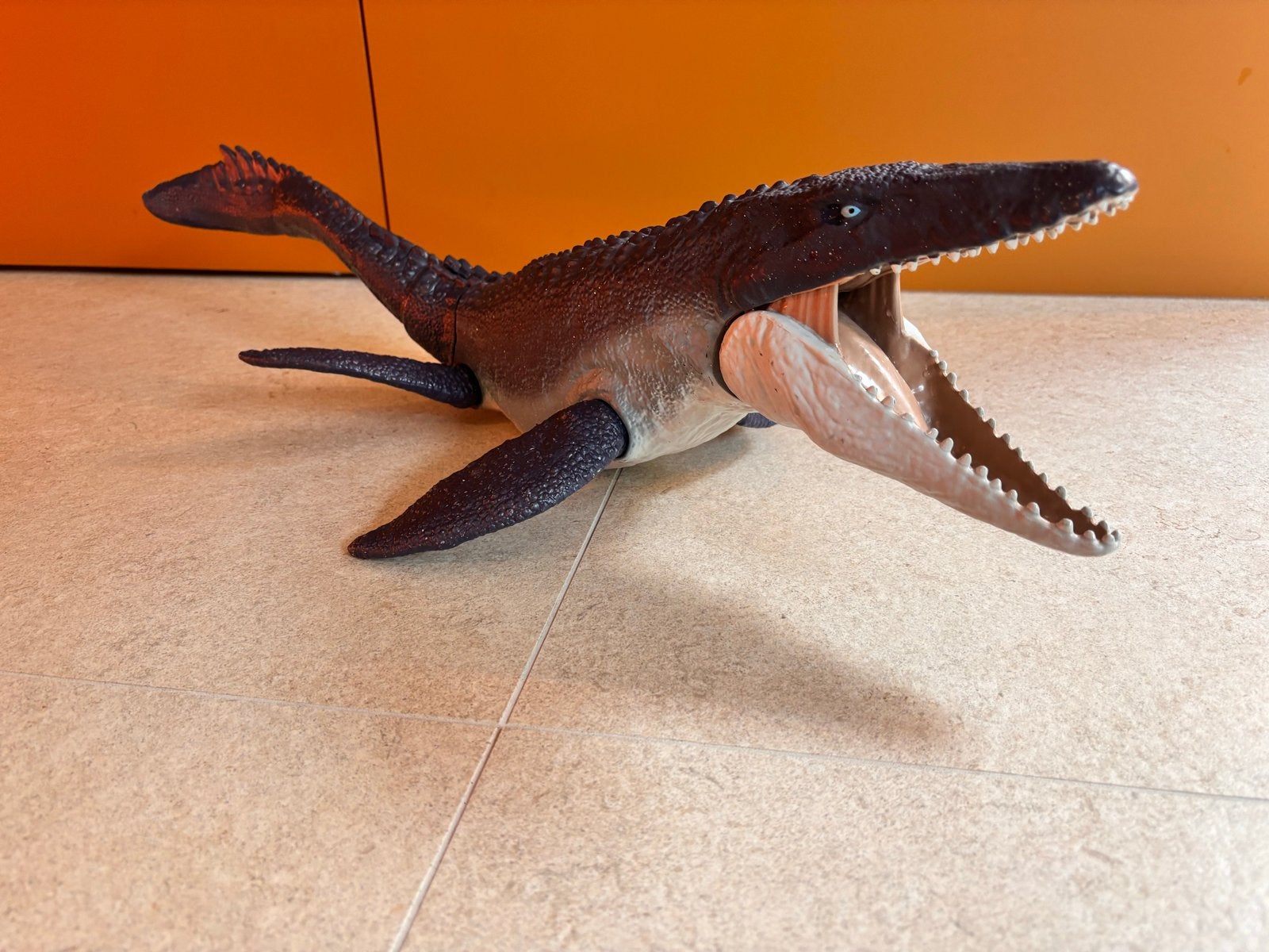 Mosasaurus Jurassic World actiefiguur, Verzenden, Zo goed als nieuw