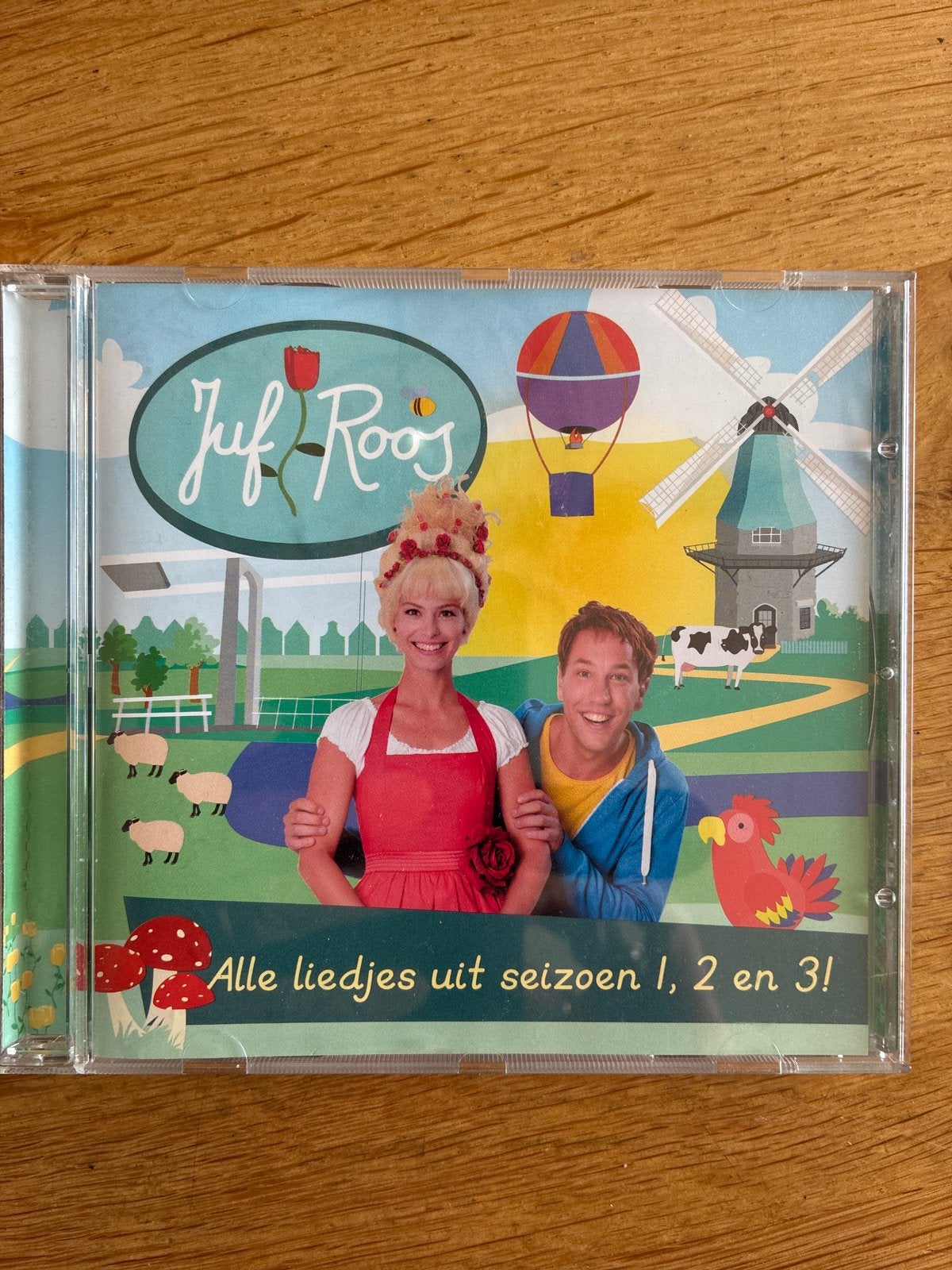 Juf Roos - Alle liedjes uit seizoen 1, 2 en 3 CD, Gebruikt, Tot 2 jaar, Ophalen of Verzenden, Inclusief boekje
