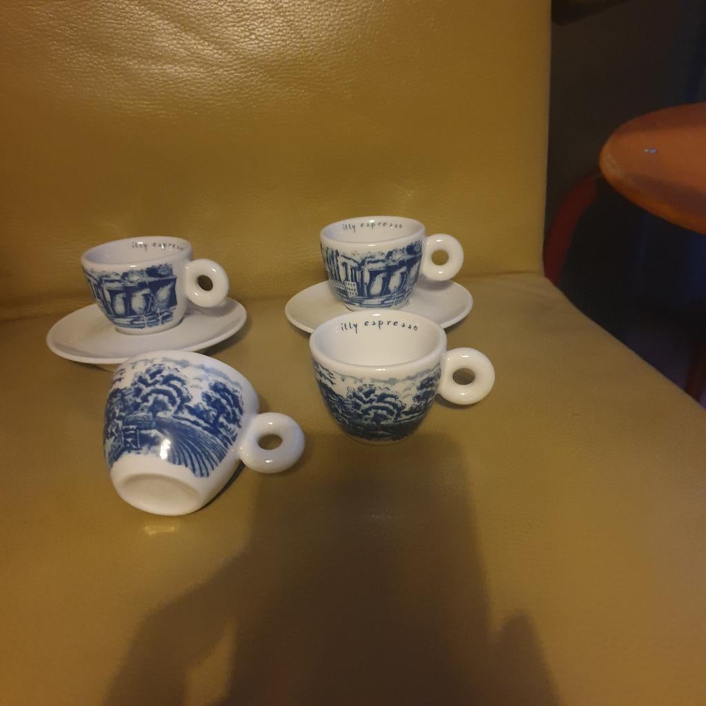 Illy espresso Rufus Willis, Verzamelen, Ophalen of Verzenden, Nieuw, Porselein, Kop en/of schotel