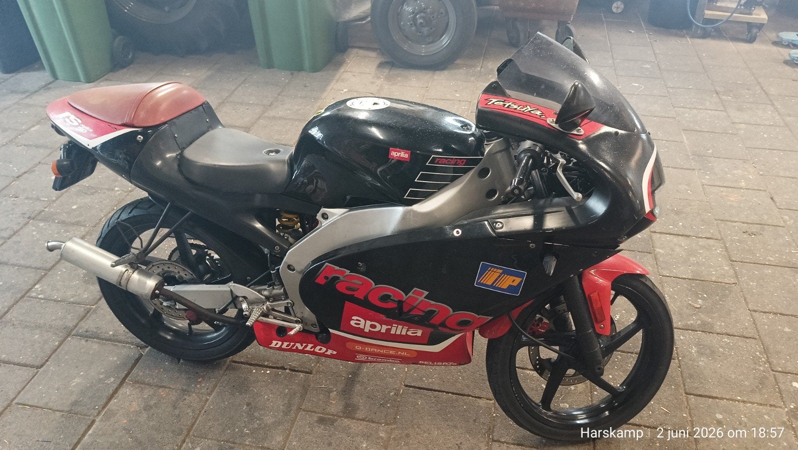 Aprilia rs 50 met werk, Ophalen, Gebruikt, Tweetakt, SR 50