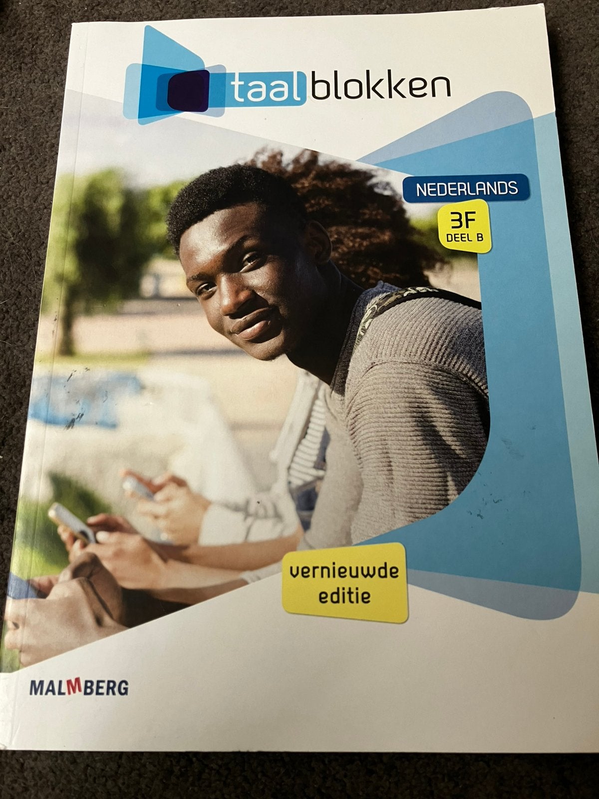 Taalblokken Nederlands 3f deel B Malmberg, Ophalen of Verzenden, Zo goed als nieuw, Overige niveaus, Nederlands