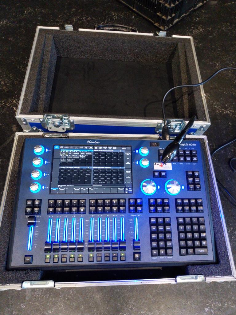 Chamsys MQ70 (2023, onderhoud feb 2026) + flightcase, Muziek en Instrumenten, Ophalen of Verzenden, Gebruikt, Licht