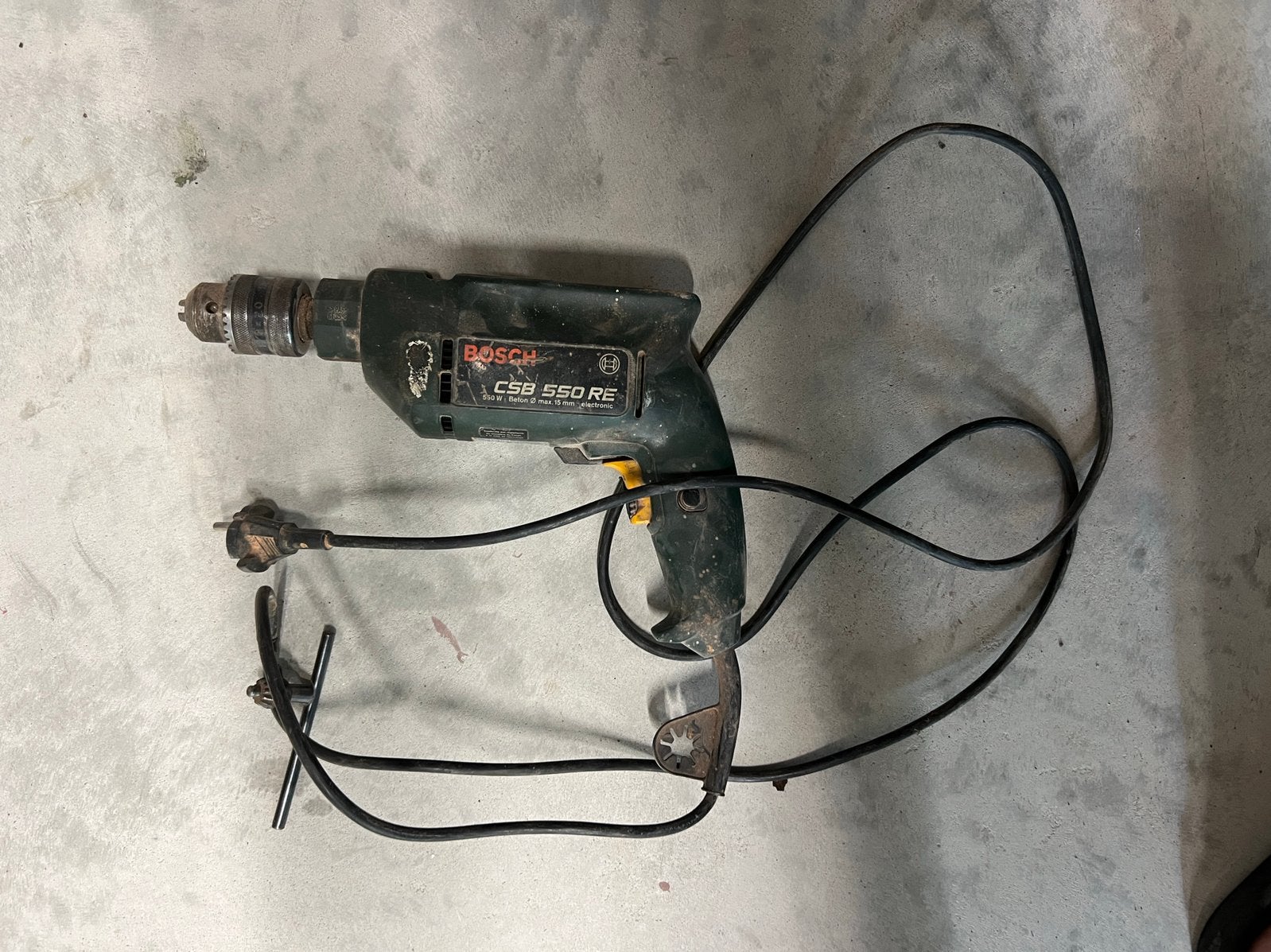 Bosch boormachine, Doe-het-zelf en Verbouw, Gereedschap | Boormachines, Ophalen, Gebruikt, Boormachine