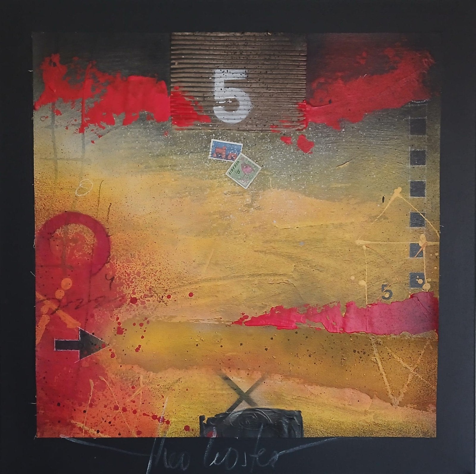 Modern schilderij, Ophalen