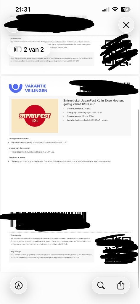 Japanfest XL - 4 Juli - 2 tickets, Tickets en Kaartjes, Theater | Overige, Twee personen, Juli