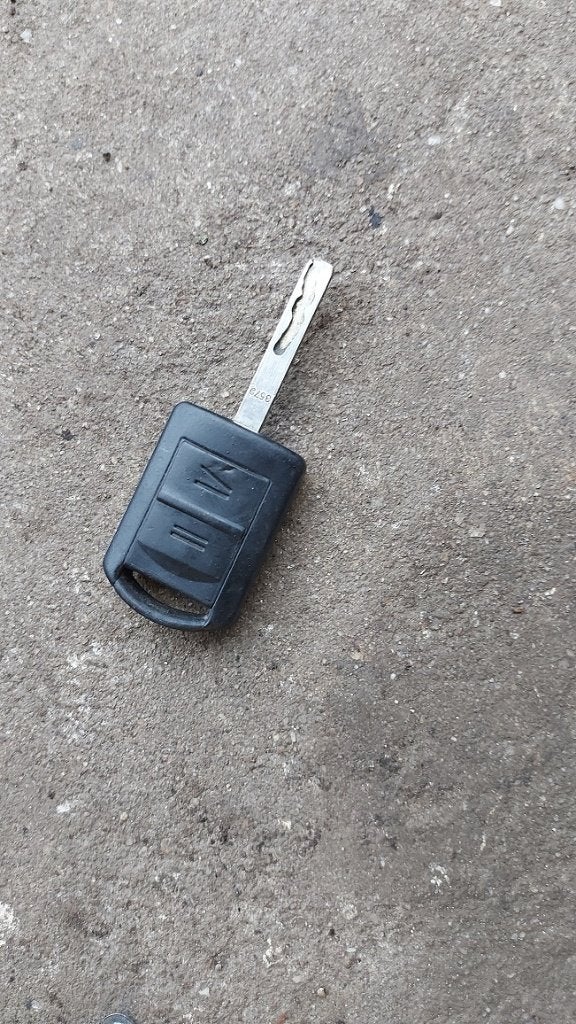 Originele sleutel Opel Corsa C model, Ophalen of Verzenden