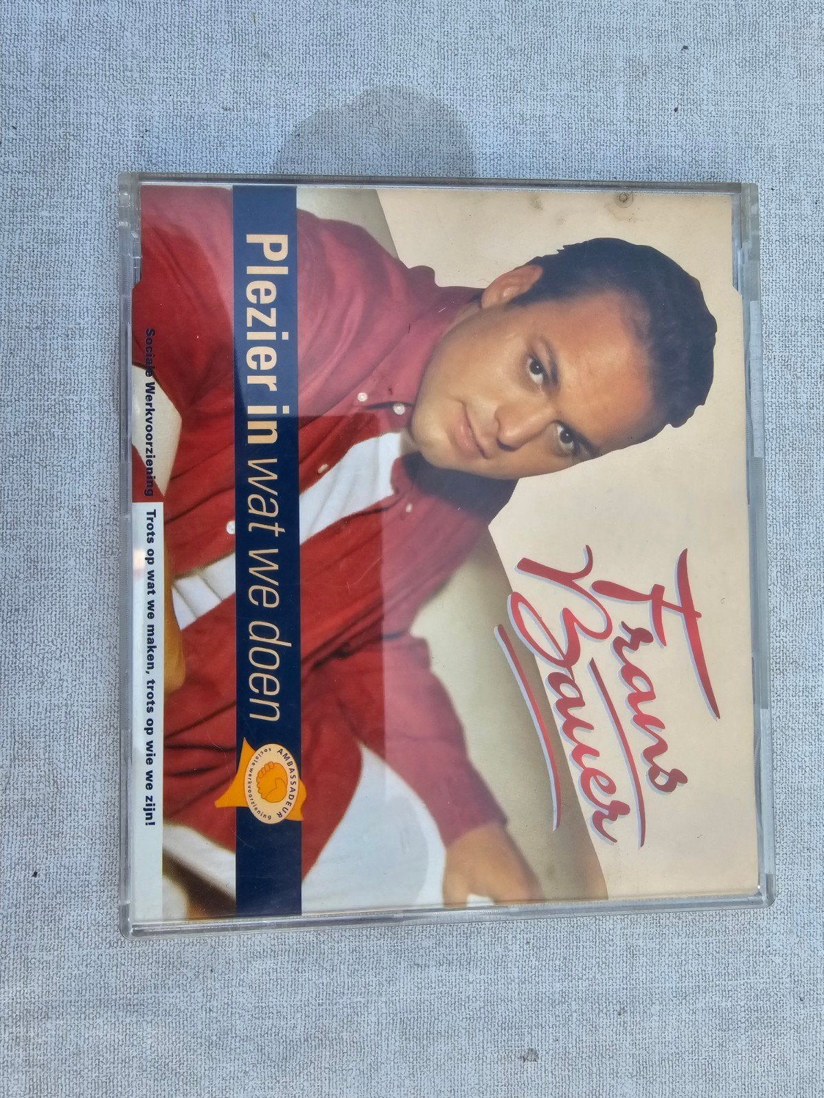 Frans Bauer - Plezier in wat we doen CD Single, Ophalen of Verzenden, Gebruikt, Levenslied of Smartlap, Single