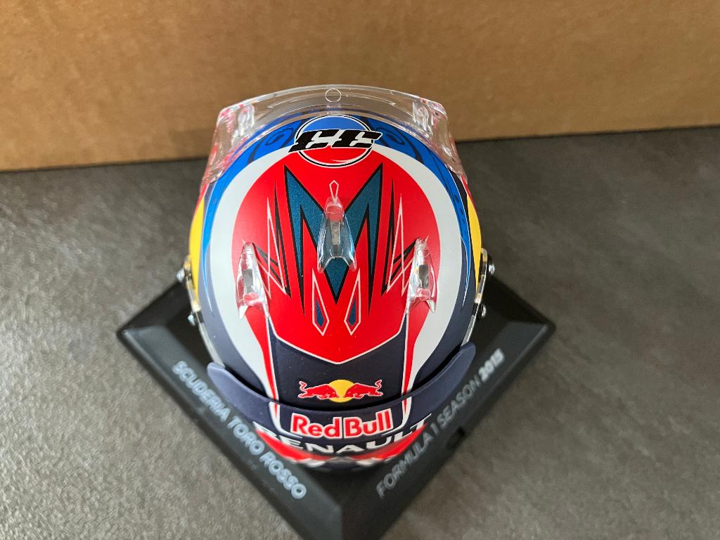 ✅ Max Verstappen 1:4 helm 2015 Season Toro Rosso STR10, Ophalen of Verzenden, Nieuw, Formule 1