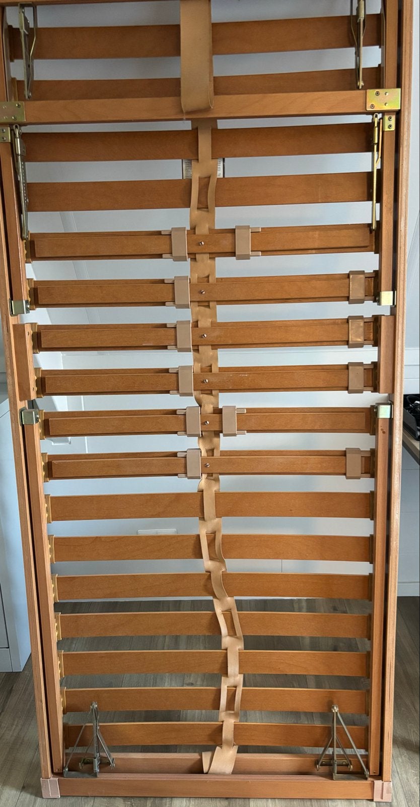 Hulsta verstelbare lattenbodem, Ophalen, Gebruikt, 90 cm, Eenpersoons