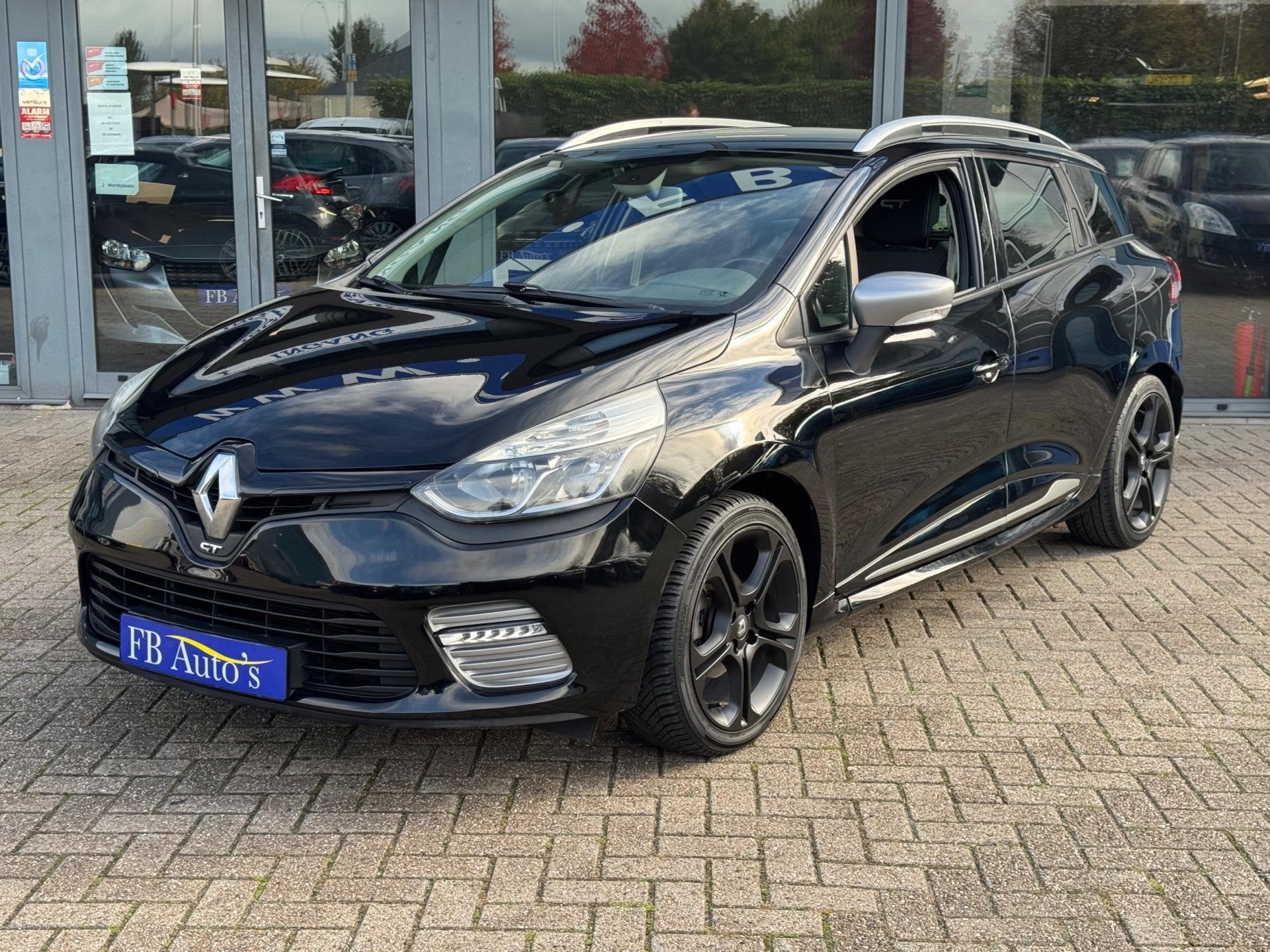 Renault Clio Estate 1.2 GT Airco Cruise Navi Automaat, Stof, Gebruikt, Zwart, 4 cilinders