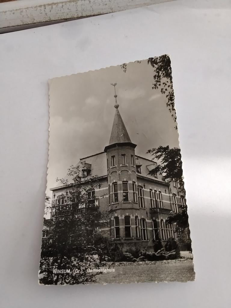 WINSUM. GR.   GEMEENTEHUIS. 1961, Ophalen of Verzenden, 1960 tot 1980, Groningen