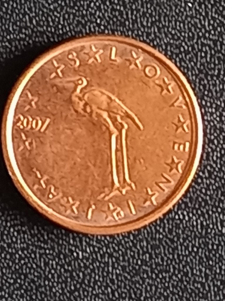 35: 1 Euro cent in goede staat SLOVENIË 2007, Postzegels en Munten, Munten | Europa | Euromunten, Verzenden, Slovenië, 1 cent
