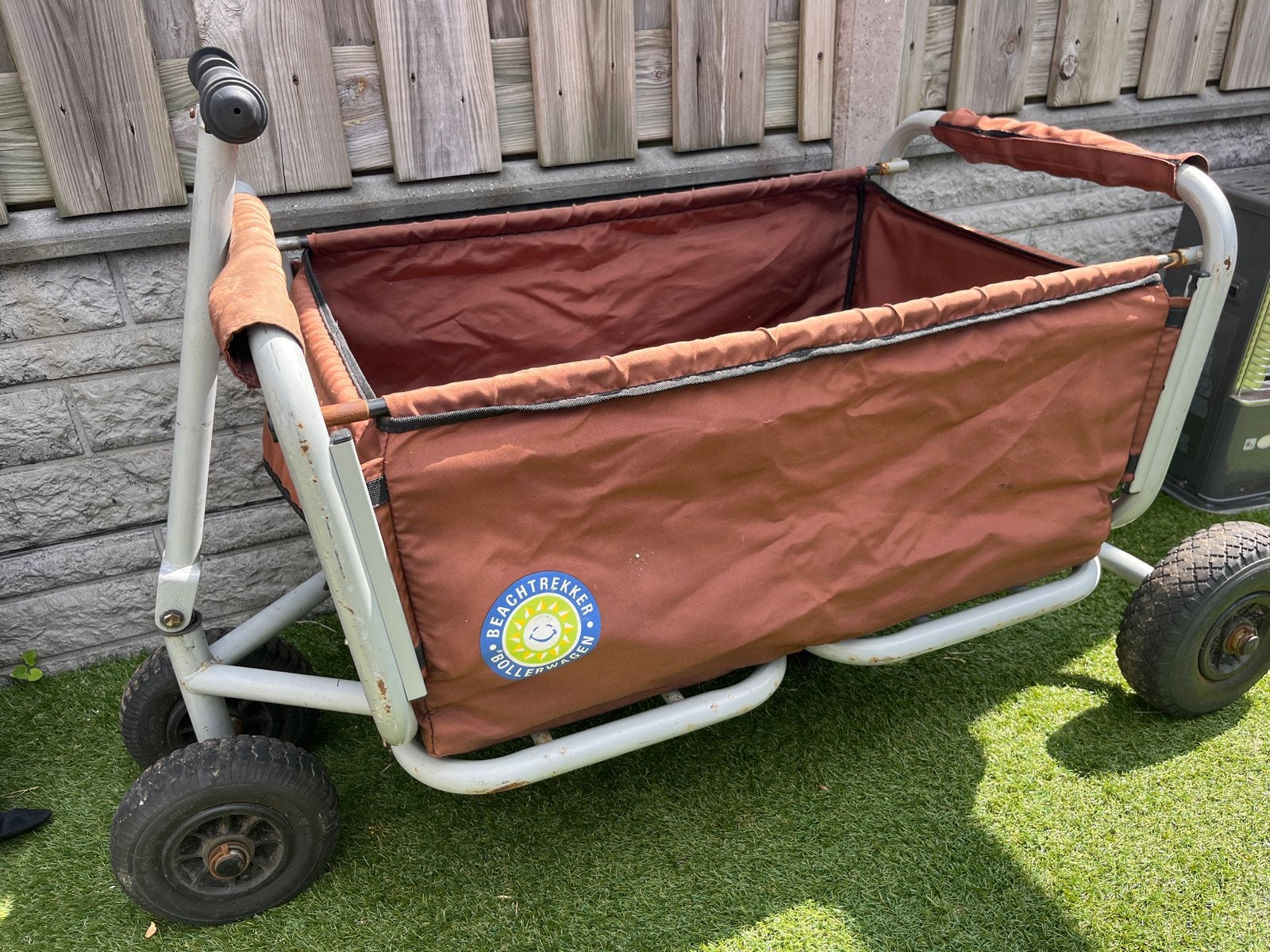 Beachtrekker bolderwagen - Ideaal voor strand en tuin, Caravans en Kamperen, Bolderkarren, Ophalen, Gebruikt
