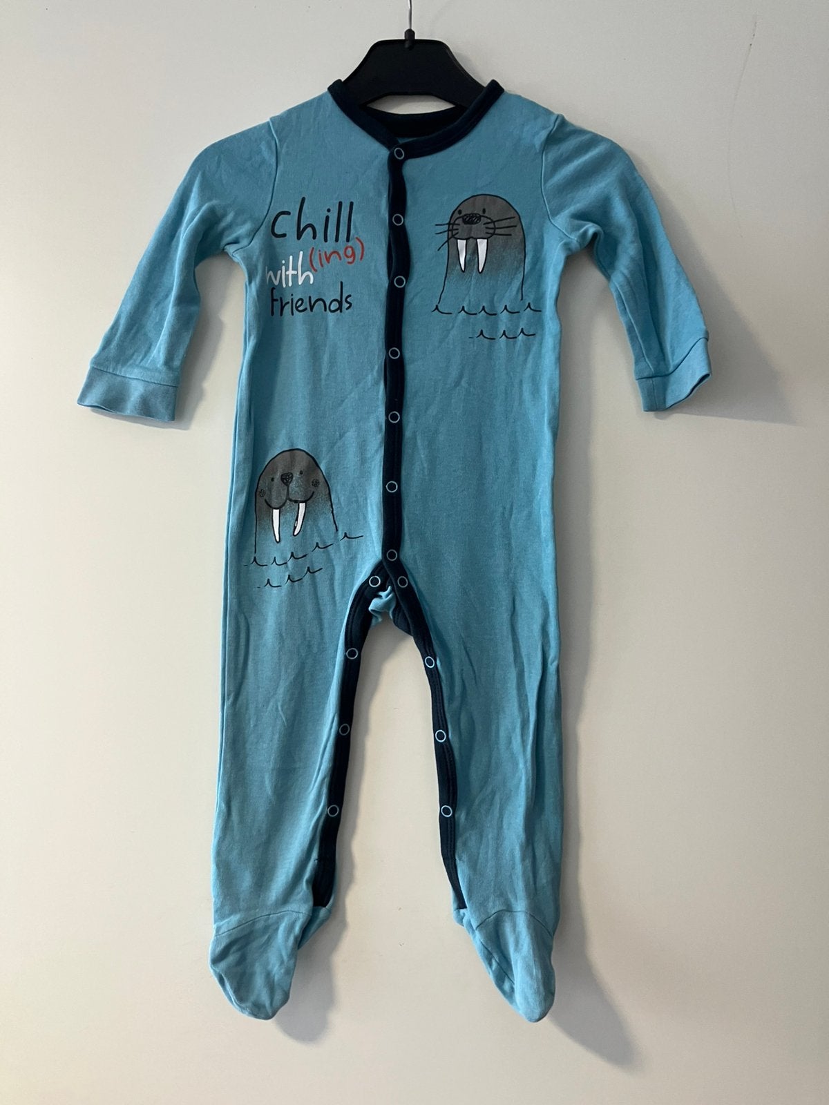 So Cute pyjama Boxpakje met Walrussen Maat 80 (9-12 mths), Kinderen en Baby's, Babykleding | Maat 80, Ophalen of Verzenden, Zo goed als nieuw