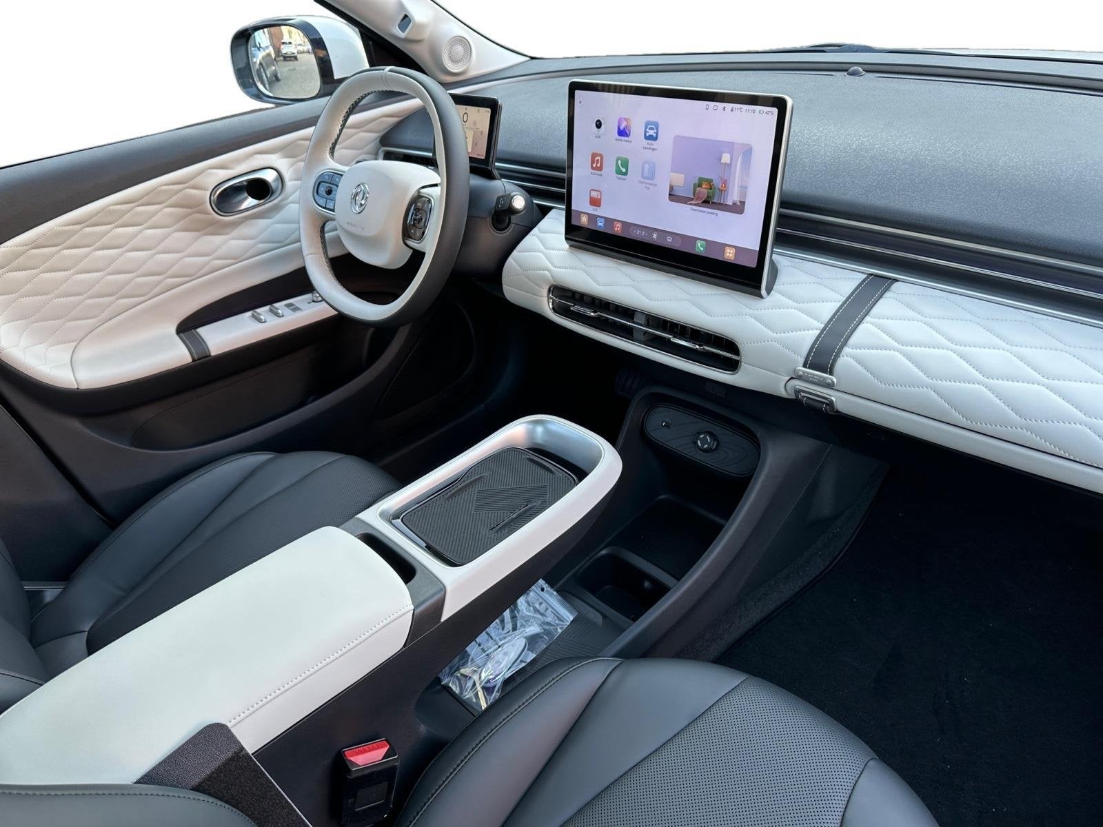Dongfeng BOX Premium Edition 42 kWh UIT VOORRAAD | DIRECT RI, Auto's, Dongfeng, Stof, Gebruikt, 95 pk, Wit