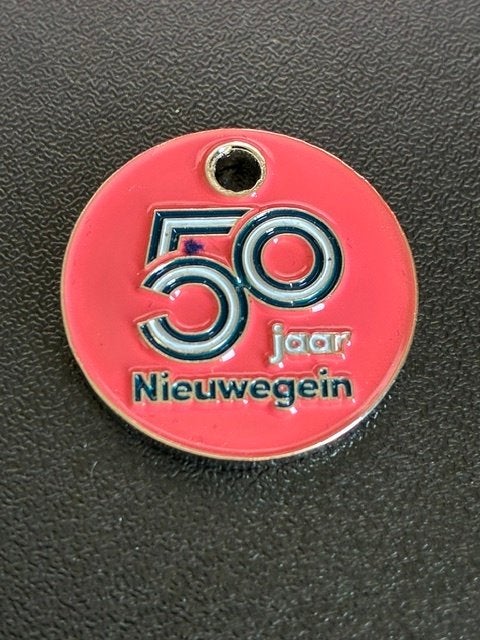 winkelwagenmuntje Gemeente Nieuwegein 50 jaar, Verzamelen, Ophalen of Verzenden